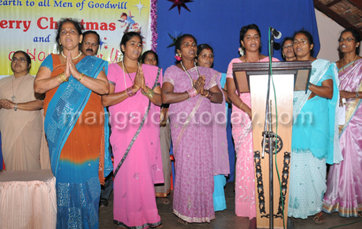 Christmas Celebration at Spandana, Jeppu for Sick People